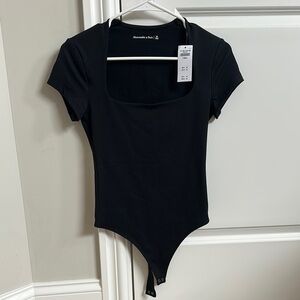 NWT Abercrombie Square Neck Bodysuit